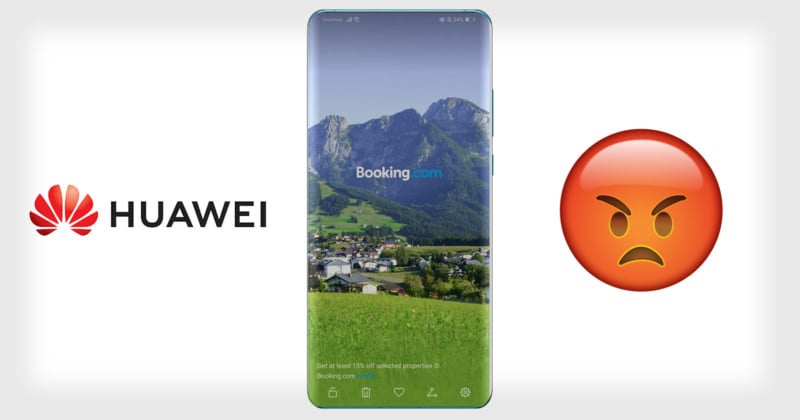 Huawei Users Angry After Ads Quietly Show Up as Lockscreen Photos