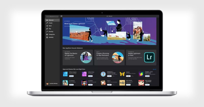 Adobe Lightroom Lands in Apples Mac App Store