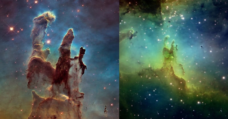 Pillars of Creation Photos: NASA vs. a Backyard Photographer
