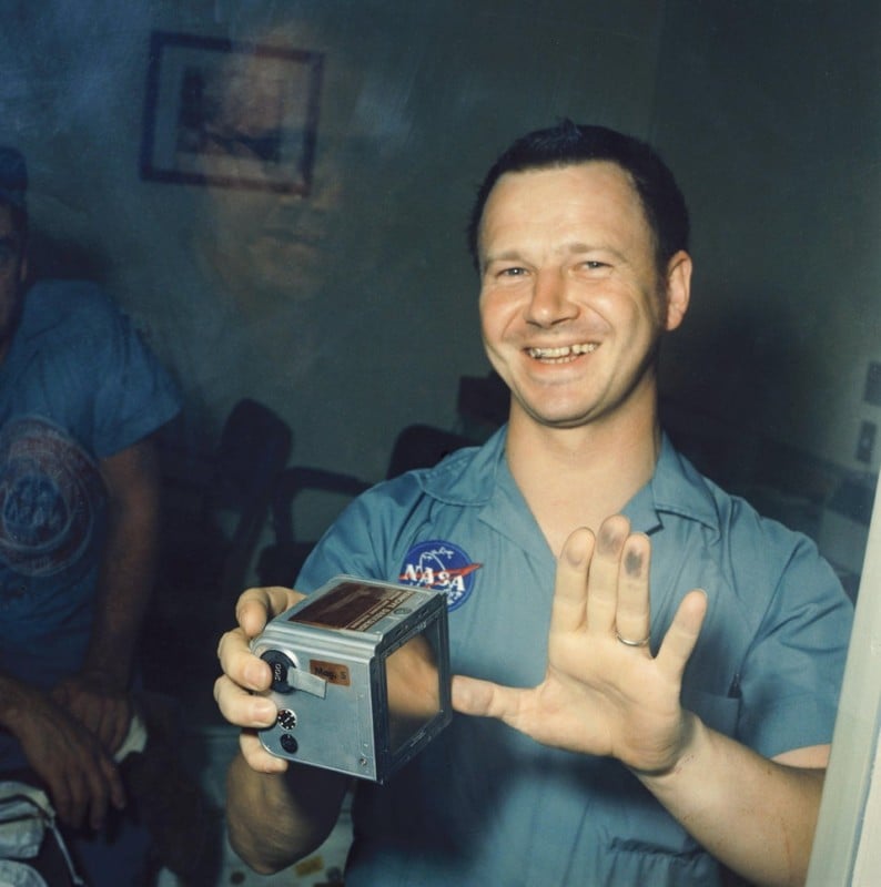 A NASA Photog Was the First Person on Earth to Touch Moon Dust