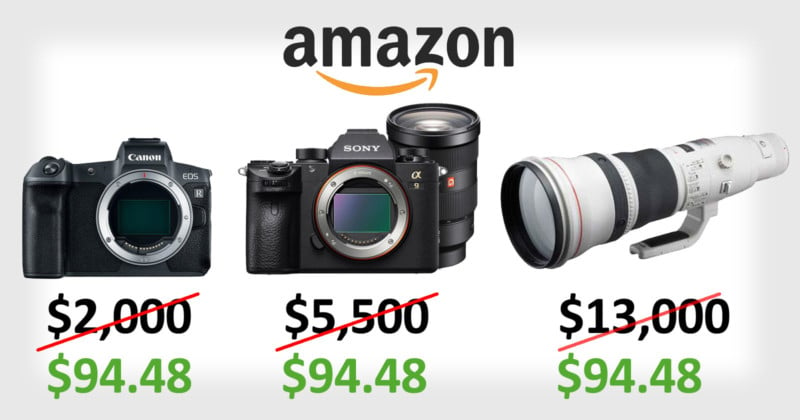 Amazon Accidentally Sold $13,000+ Camera Gear for $100 on Prime Day