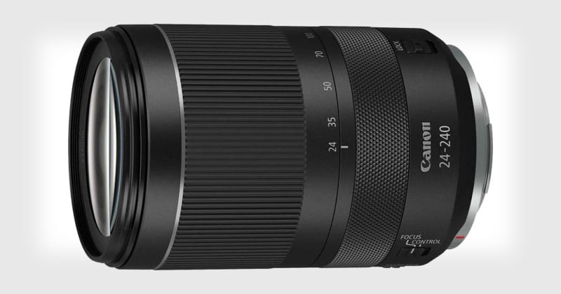 Canon RF 24-240mm f/4-6.4 IS is First Full Frame Lens with Dynamic IS