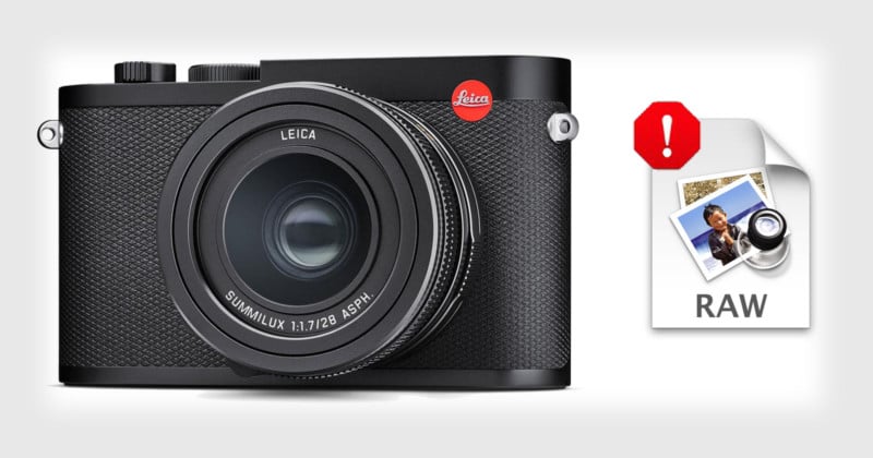 The $5K Leica Q2 Has a Bug That Saves Unrecognizable RAW Files