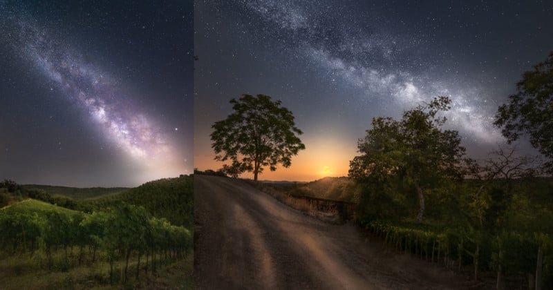 Shooting the Milky Way on Vacation in Tuscany