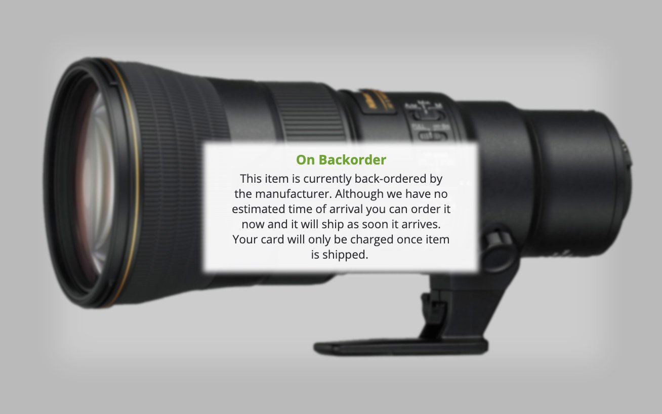  nikon only producing 000 copies 500mm lens 