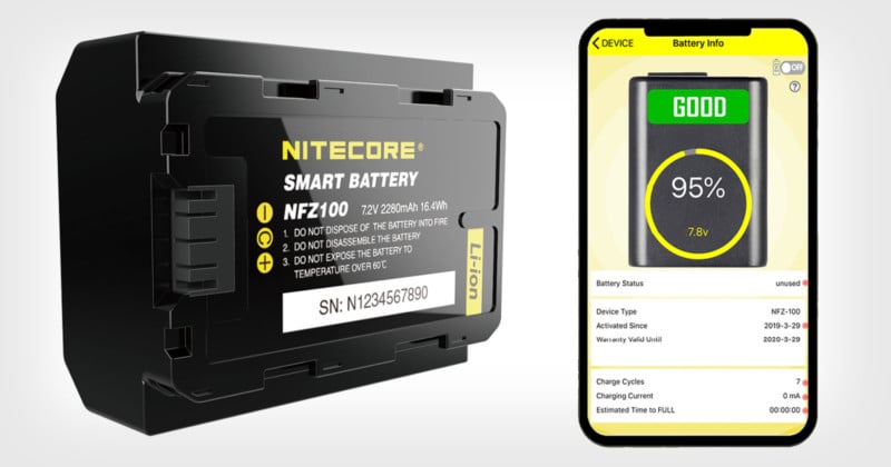 Nitecore Made the Worlds First Smart Battery for Sony Cameras