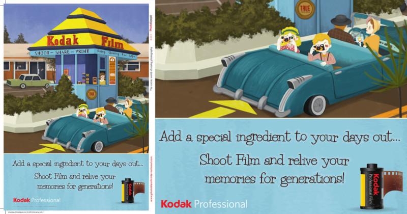 This is the First Magazine Ad for Kodak Film in Many Years