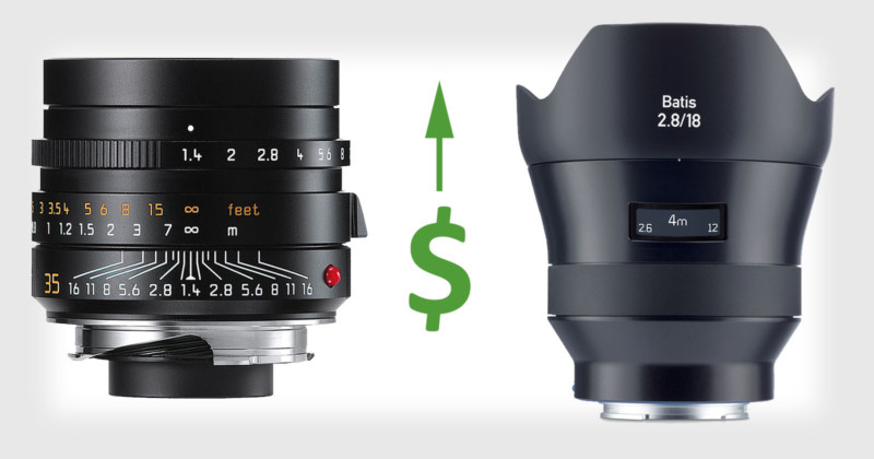 German Camera Lenses May Be 25%+ More Expensive After Friday