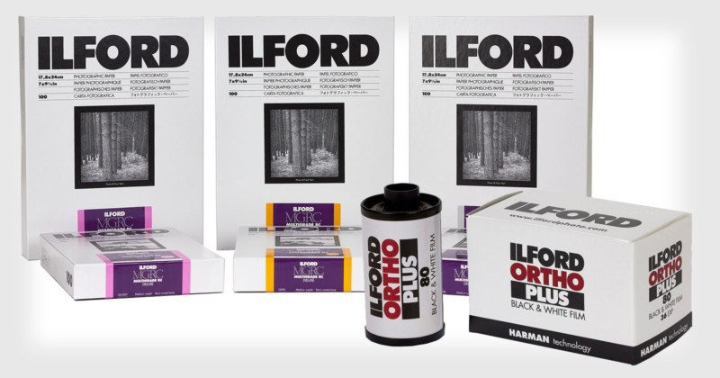 ILFORD Unveils Ortho 35mm and 120 Film, 5th-Gen MULTIGRADE RC Paper
