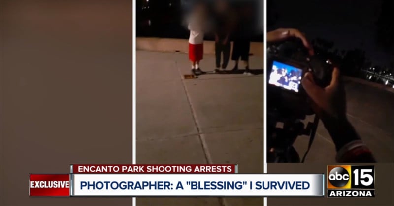 Teens Shoot Photographer Nine Times in Park After Asking for Photo