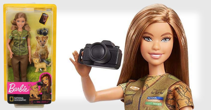 Barbie is Now a Photojournalist for National Geographic