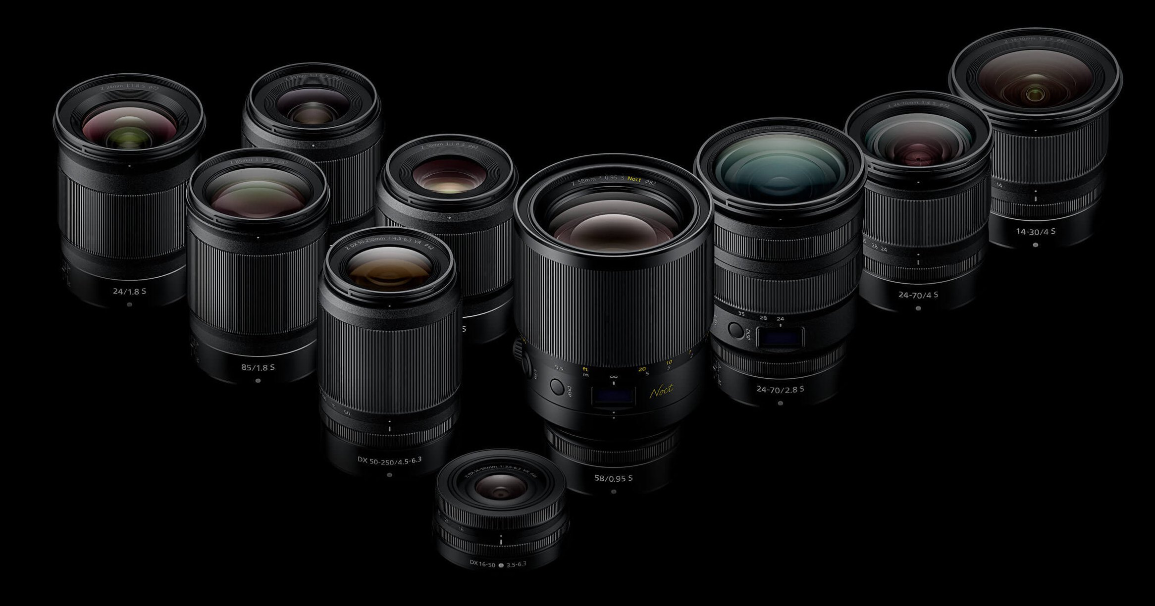 Nikon Reveals Updated Z-Mount Lens Roadmap with Nine New Lenses
