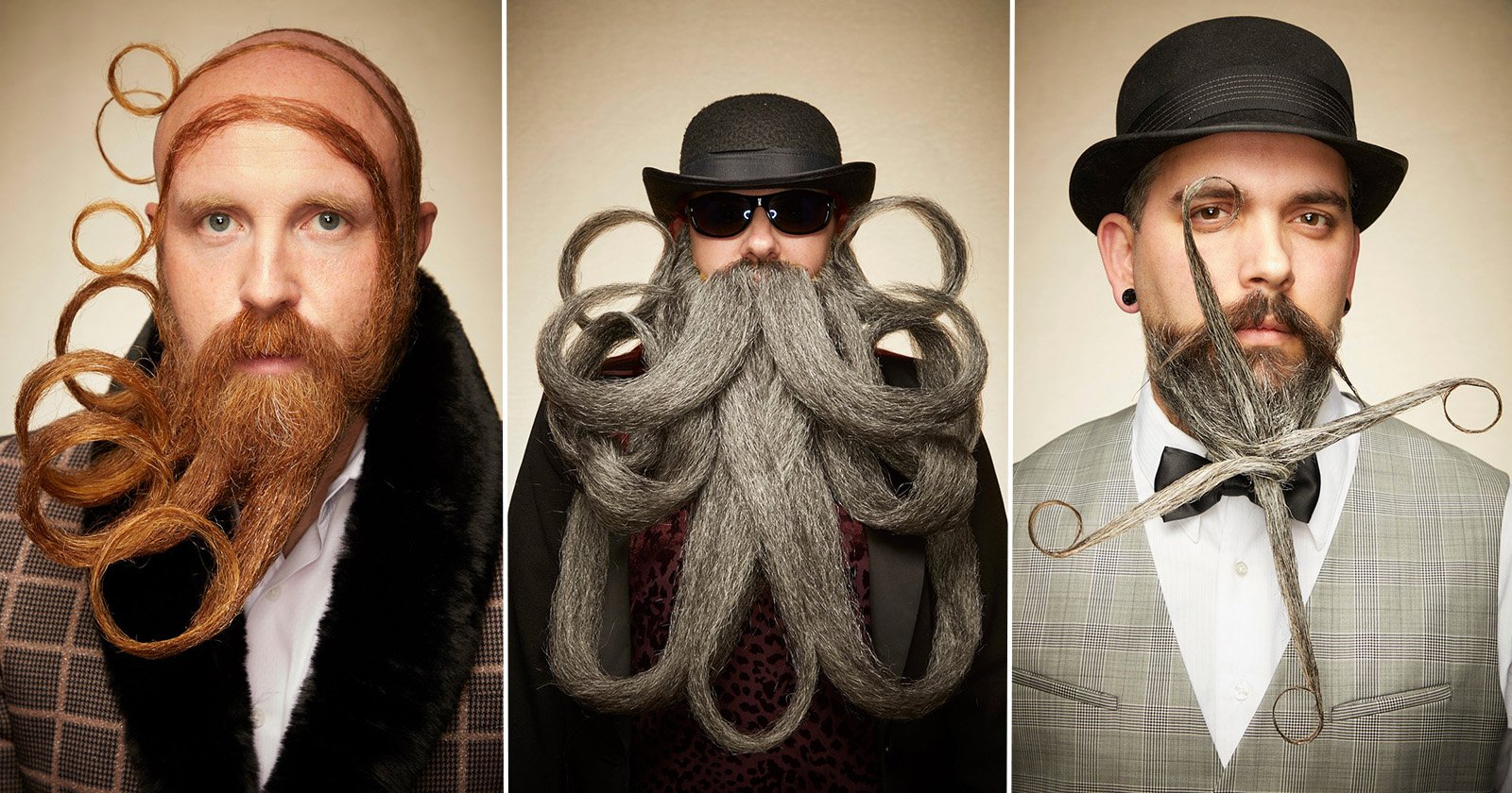 Portraits of the Wildest Creations at the 2019 Beard and Moustache Championships