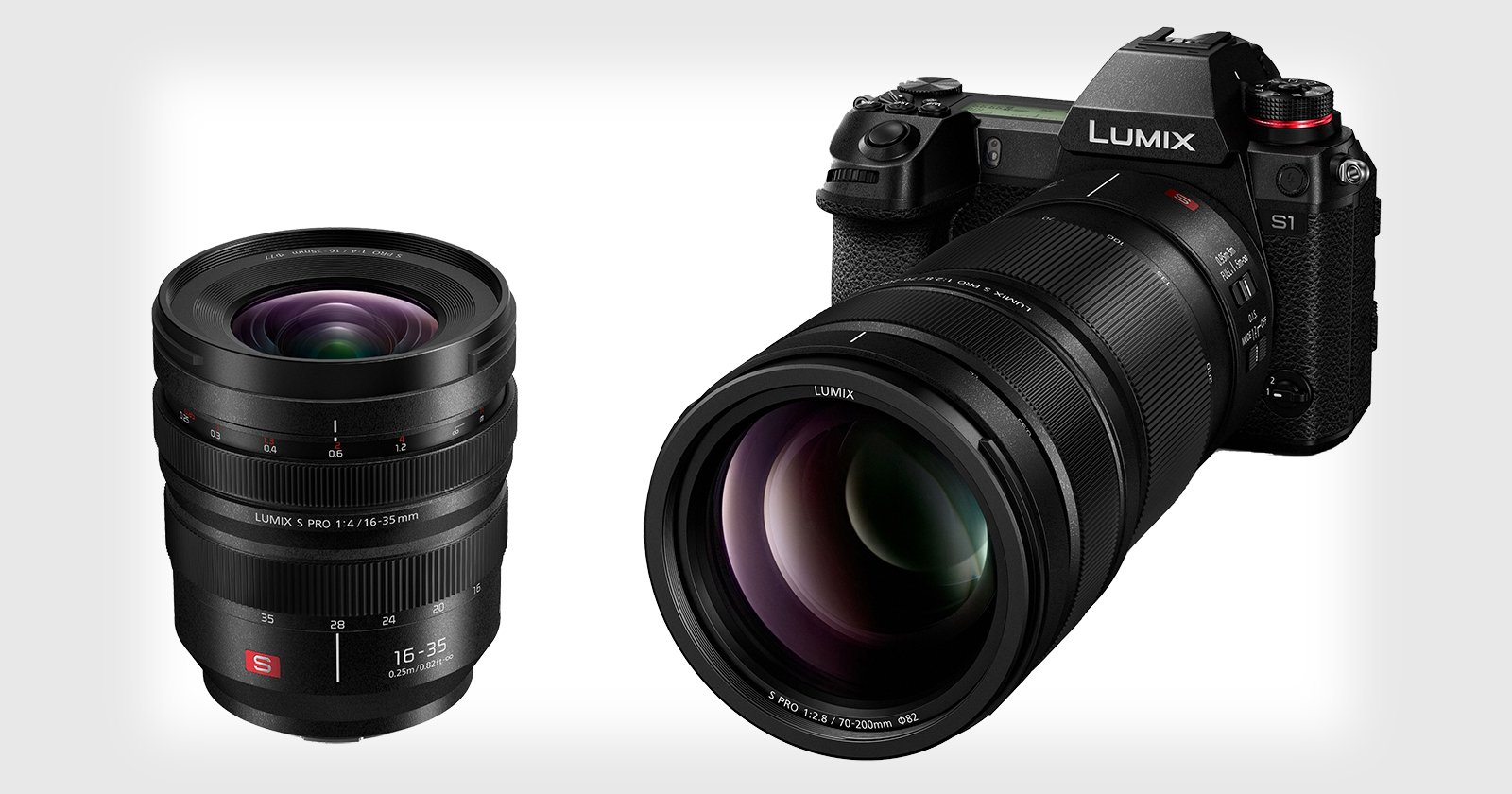 Panasonic Unveils 70-200mm f/2.8 and 16-35mm f/4 Full-Frame L-Mount Lenses