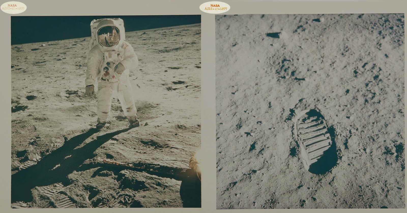  original nasa red number prints auction expected 