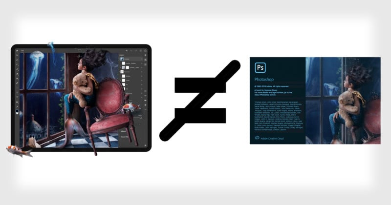  photoshop ipad isn complete but adobe promises will 