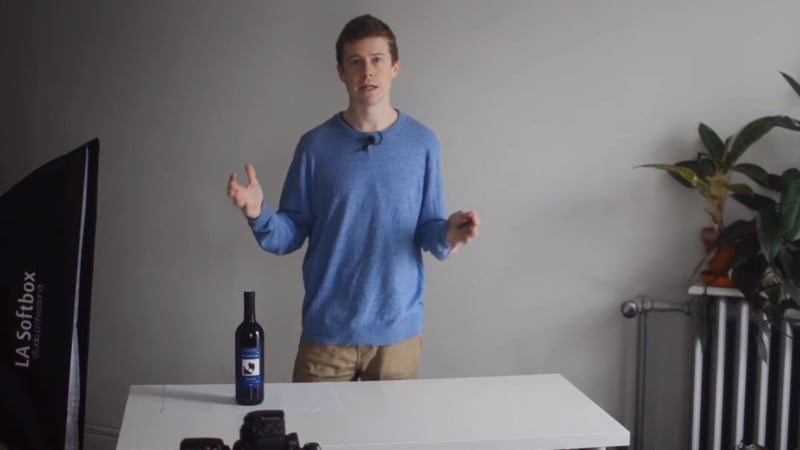 How the Table Affects Lighting When Shooting Bottles