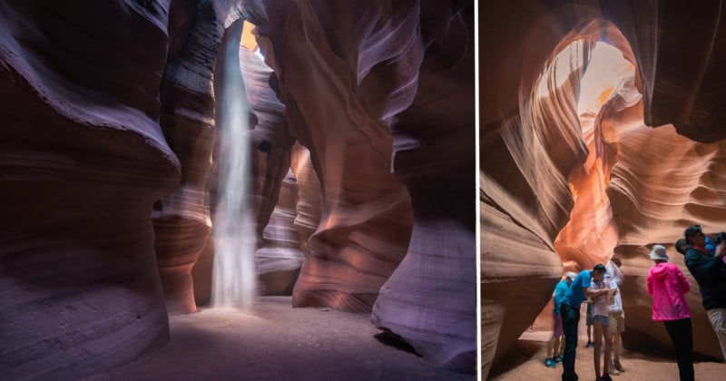 Antelope Canyon is Shutting Down Its Photo Tours Due to Overcrowding and Negative Reviews