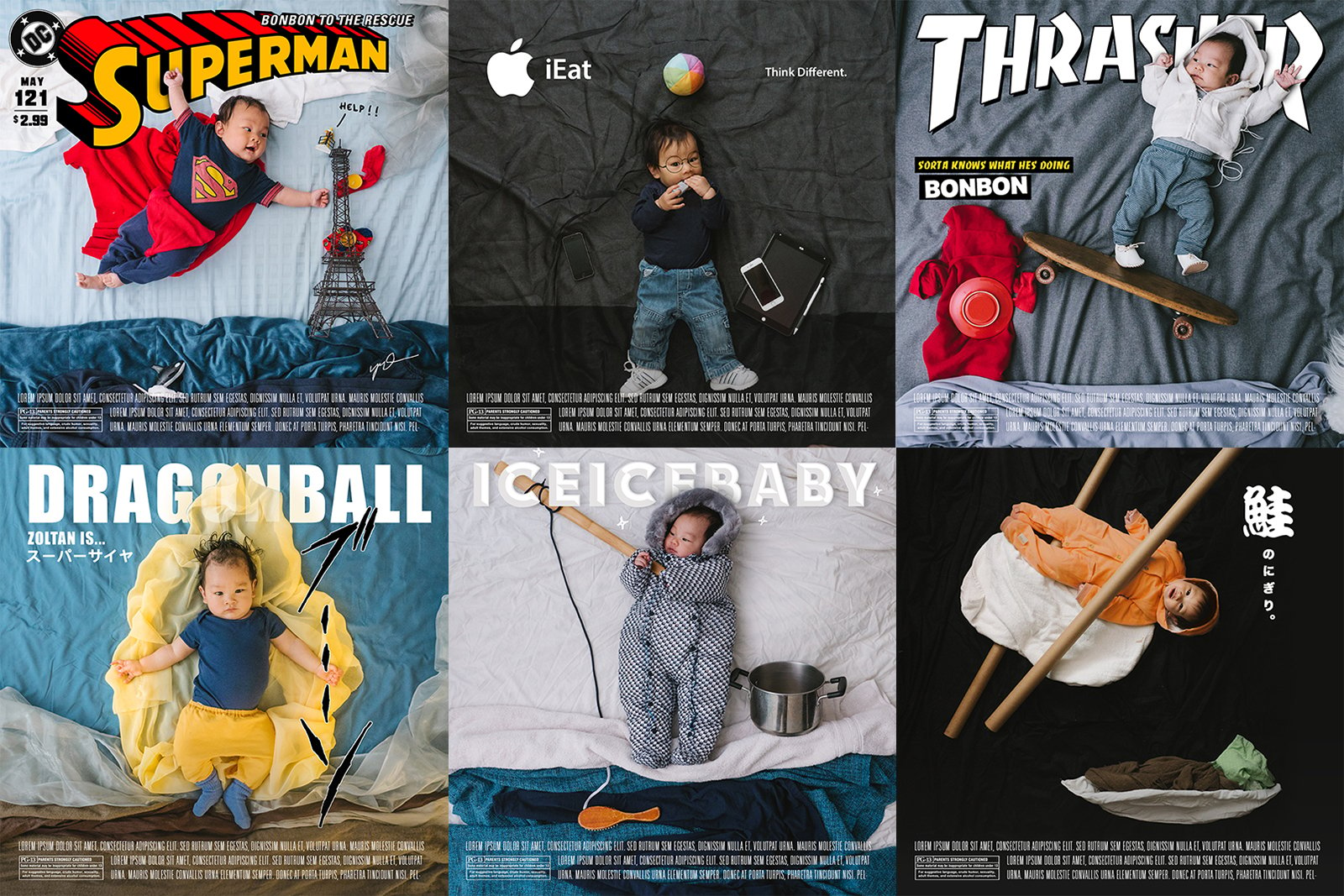 I Made 52 Movie Posters of my Kid for the First 52 Weeks of His Life