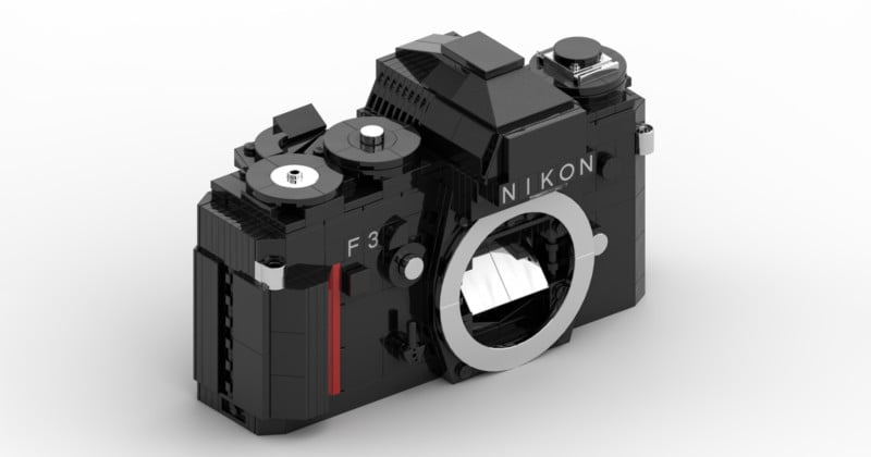 This Guy Created a Lego Nikon F3 and You Can Help Turn It Into an Official Lego Product