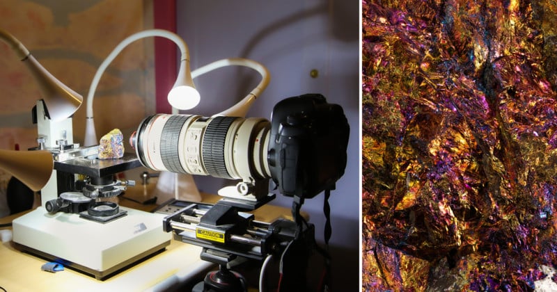 Each of These Extreme Macro Mineral Photos is Made Up of Over 25,000 Individual Images