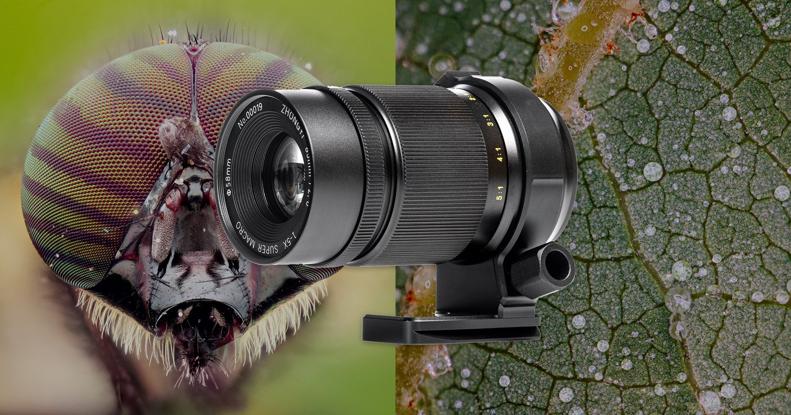 ZY Optics Unveils Mitakon 85mm f/2.8 1-5x Super Macro Lens