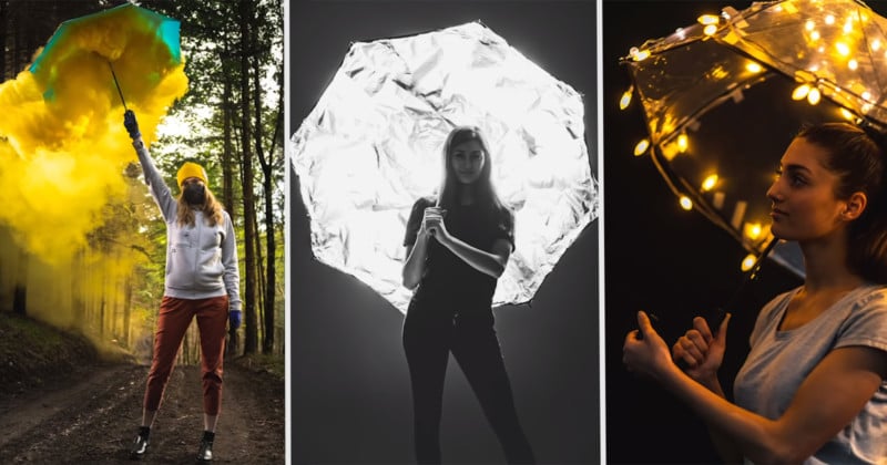 5 Creative Photo Hacks to Try with a Umbrella
