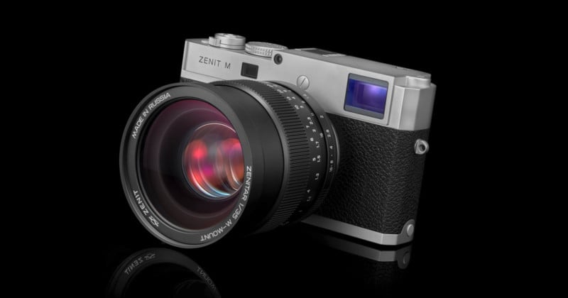 The Zenit-M Full-Frame Rangerfinder Made by Leica is Finally Available in the US