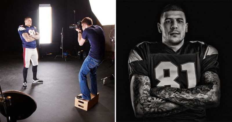 Photographing Aaron Hernandez on the Same Day He Shot Someone
