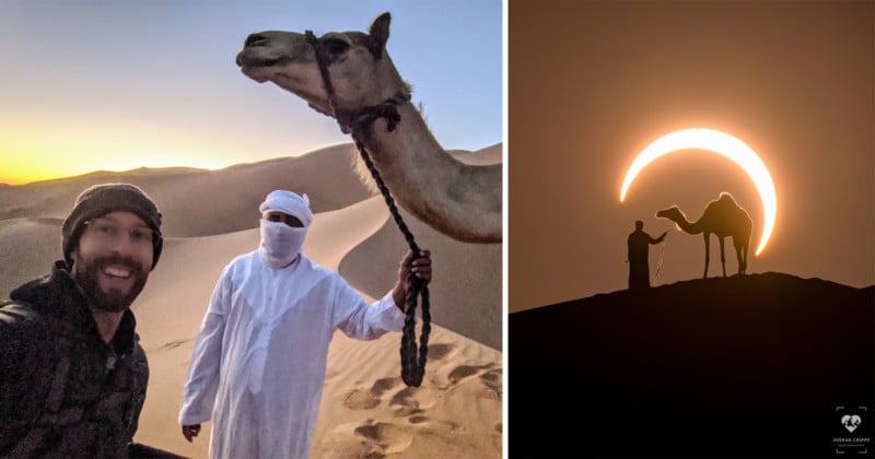 How It Was Shot: Capturing a Ring of Fire Eclipse Portrait in the Desert