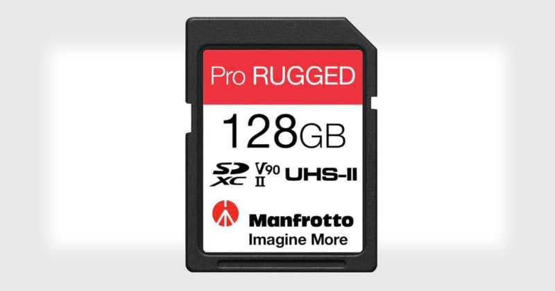 Manfrotto Unveils Pro Rugged Memory Cards, the Toughest in the World