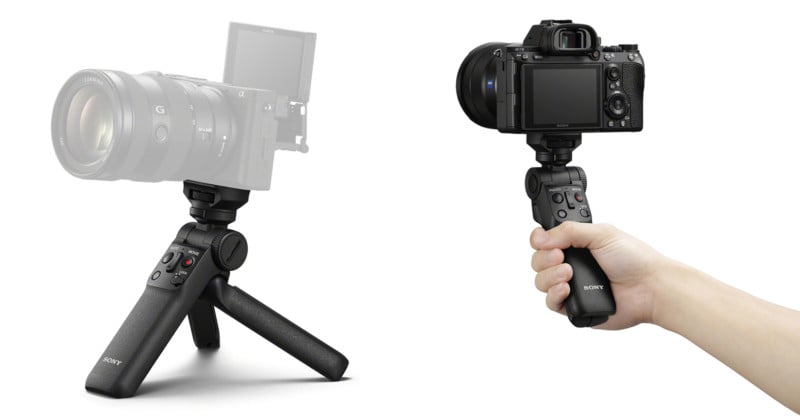 Sony Unveils Wireless Shooting Grip for Mirrorless Cameras