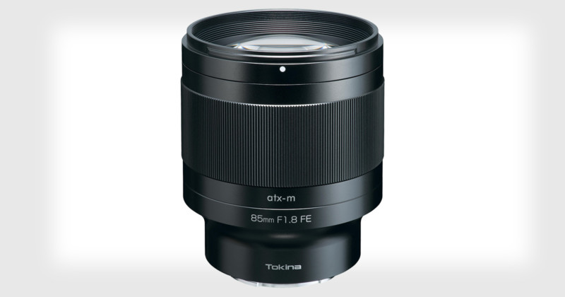 Tokina Launches New Line of Mirrorless Lenses Starting with an 85mm f/1.8 for Sony E-Mount