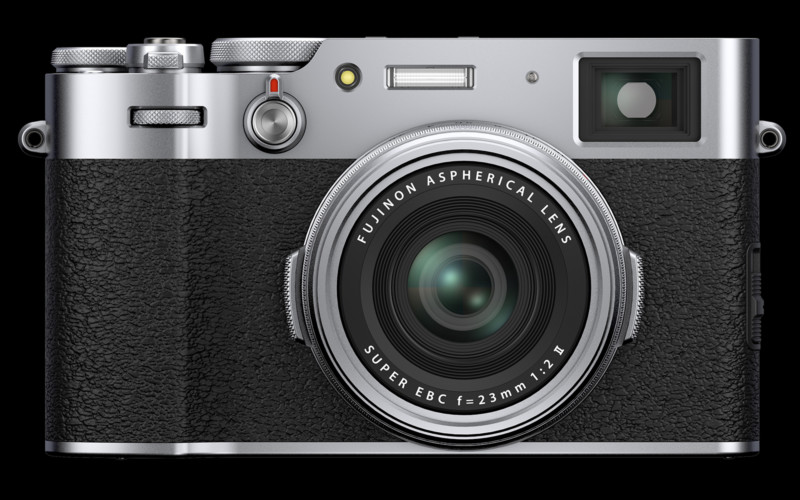 X 100V kihon front silver