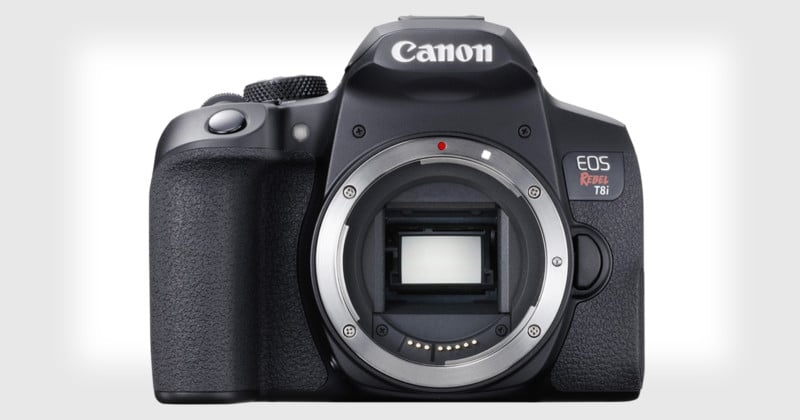 Canon Unveils Rebel T8i DSLR with Eye AF and Support for Vertical Video