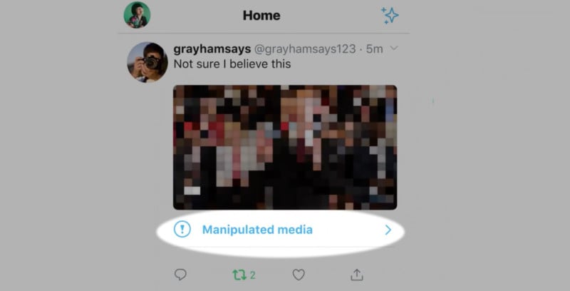 Twitter to Start Labeling Deceptively Altered Photos and Video