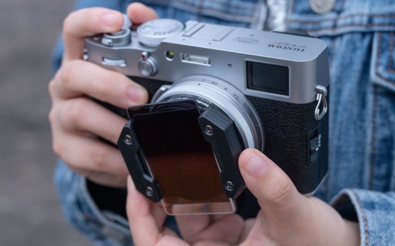NiSi Unveils Tiny Filter System for the Fujifilm X100V