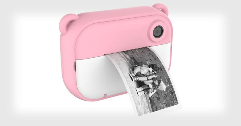 This Instant Camera for Kids Uses Cheap Thermal Paper for Prints