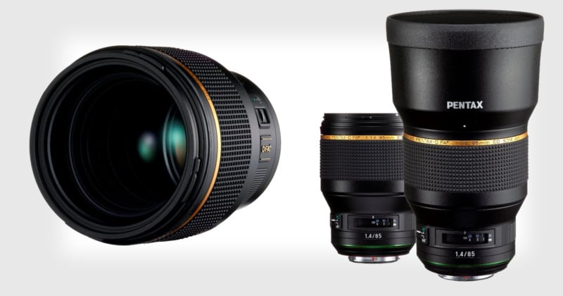 Pentax Announces Development of Star-series 85mm f/1.4 Lens