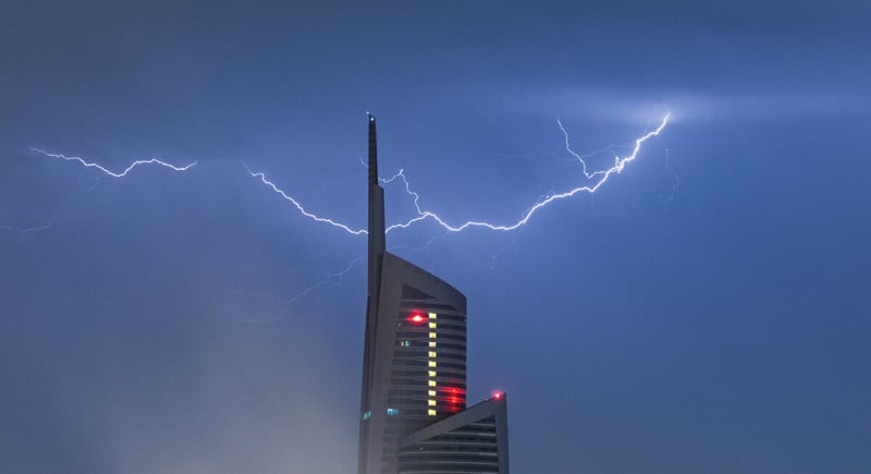Shooting the Dubai Skyline from a Balcony During Lockdown