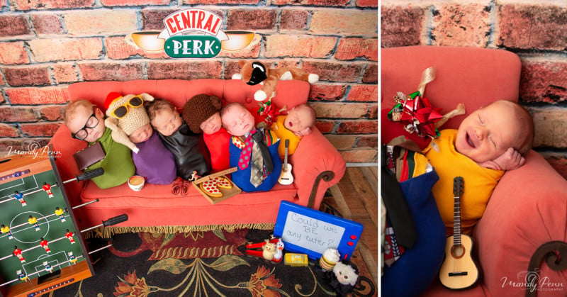 Friends-Themed Newborn Photo Shoot Takes the Internet by Storm