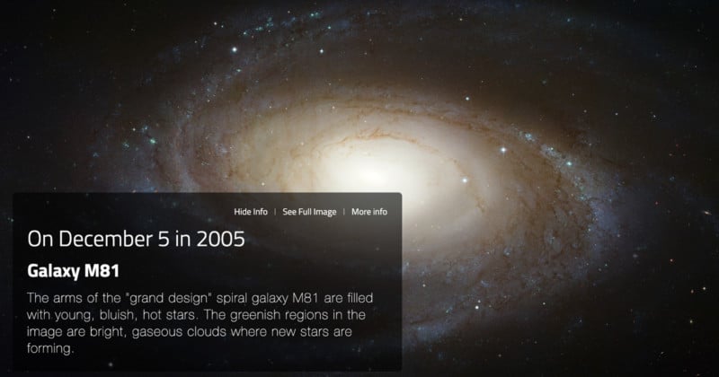 NASA Website Lets You Look Up What Hubble Captured on Your Birthday