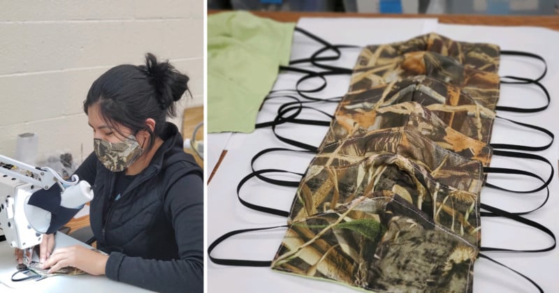 LensCoat is Using Its Sewing Skills to Make Masks for Health Care Workers