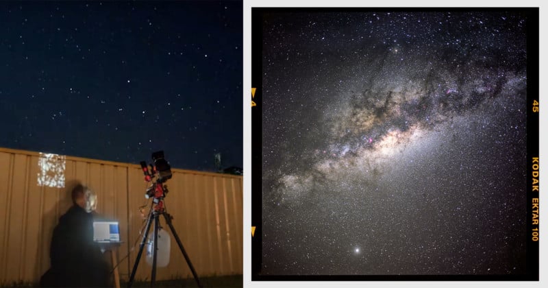 How I Photograph the Milky Way with Medium Format Film