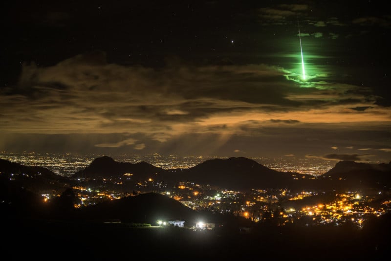 This Once-in-a-Lifetime Meteor Photo Was Captured by Accident