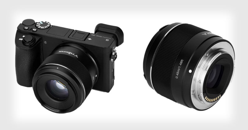 Yongnuo Unveils Nifty Fifty Lens for Sony APS-C Cameras