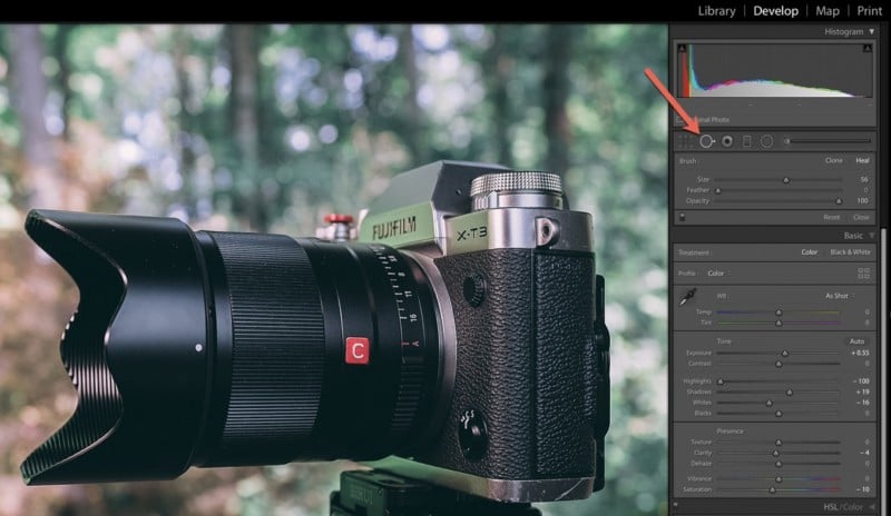 Lightroom Tip: How to Stack as Many Spot Removal Points as You Want