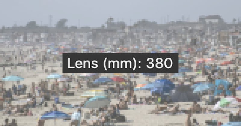 Controversial Photo of Crowds on CA Beach Was Shot with a Telephoto Lens