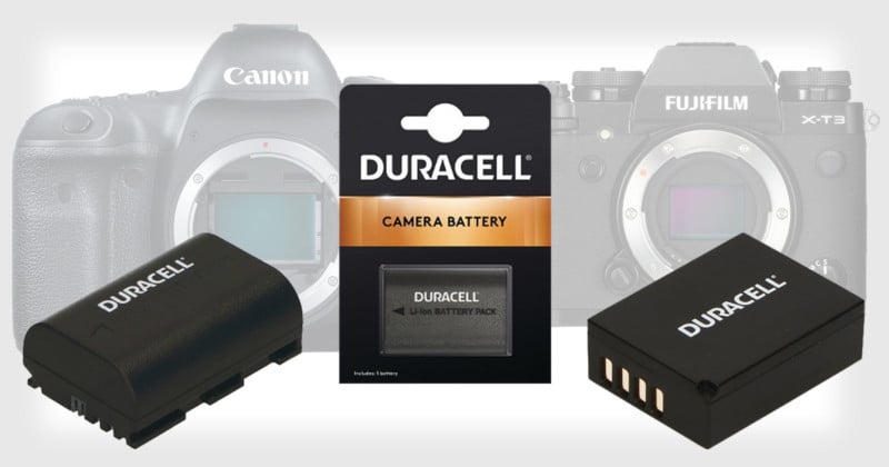 Duracell Sells Cheap Batteries for DSLR and Mirrorless Cameras