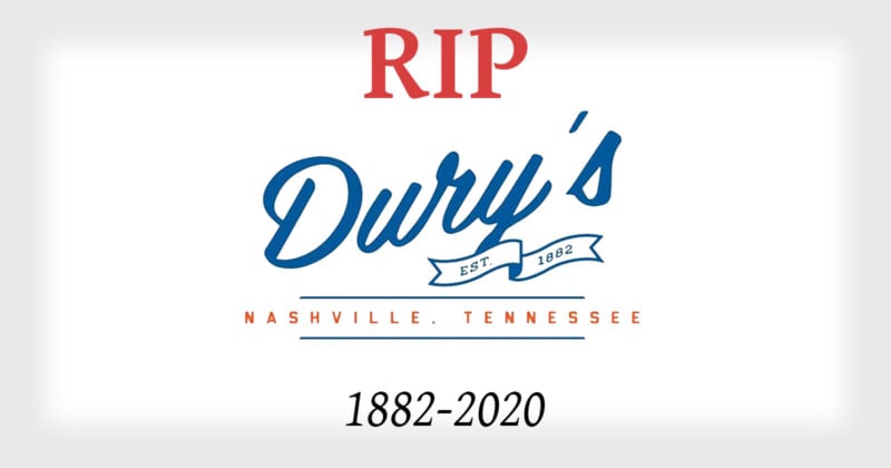 138-Year-Old Durys Camera Store in Nashville Closes for Good